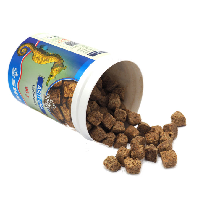 SHG Artemia Liofilizzata 80 g – Alimento naturale ad alto valore nutrizionale per pesci