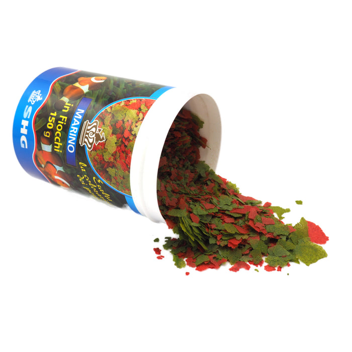 SHG Marino in Fiocchi 15 g – Mangime Completo per Pesci Marini
