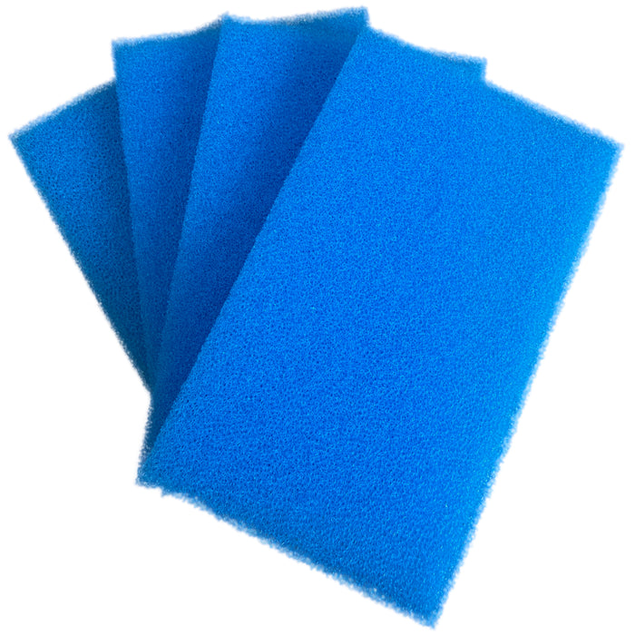Sicce AQUA FILTRA 10-20 Spugne di Ricambio (4 pz) – Filtrazione Meccanica per Filtro a Zainetto