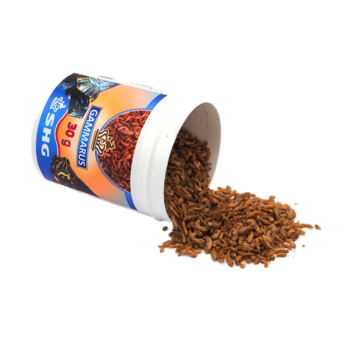 SHG Gammarus 30 g – Alimento Naturale Essiccato per Tartarughe e Rettili