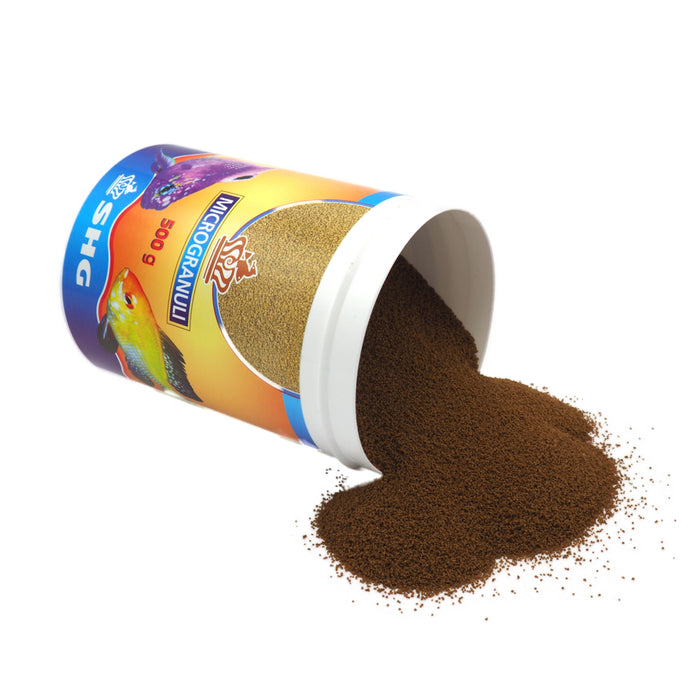 SHG Microgranuli 125 gr – Mangime microincapsulato per pesci d’acqua dolce e marina