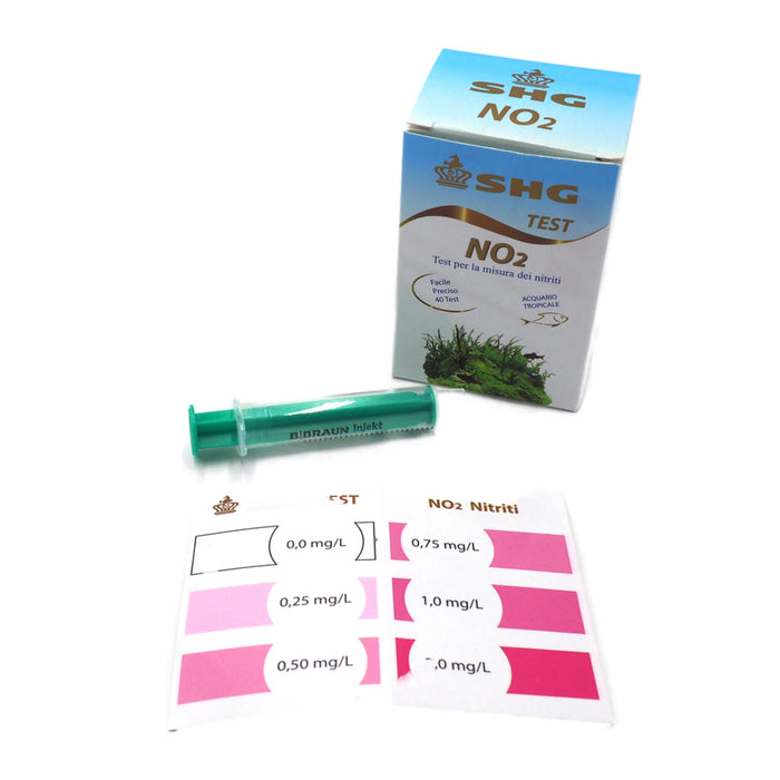 SHG Test NO2 – Test Nitriti per acquari acqua dolce e marina