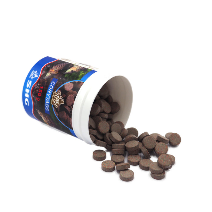 SHG Corytabs 60 g – Pastiglie da Fondo per Pesci Onnivori