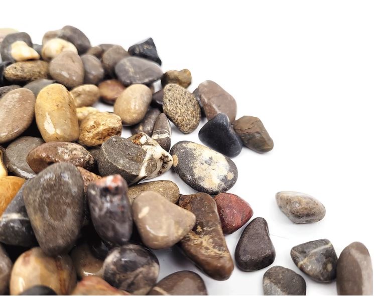 Wio Stream Gravel Mix 2kg – Ghiaia Naturale da Torrente per Acquari