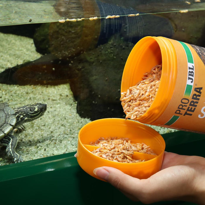 JBL ProTerra Gammarus 250 ml – Mangime Semplice Naturale per Tartarughe d'Acqua