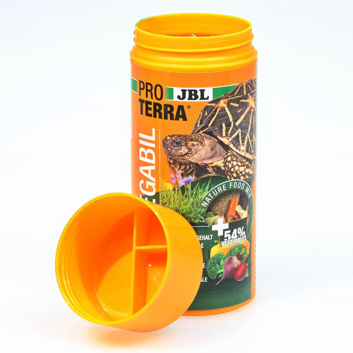 JBL ProTerra Vegabil 250 ml – Mangime con 54% Verdure per Tartarughe Terrestri