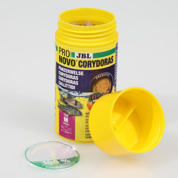 JBL Pronovo Corydoras Tab M 100 ml – Pastiglie Fondo per Pesci Gatto Corazzati