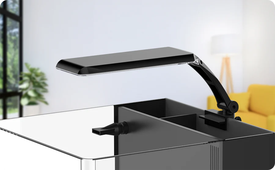 AQPET AuraLed 6W – Lampada LED RGB ultrasottile per acquari 25-40 cm – 15 LED