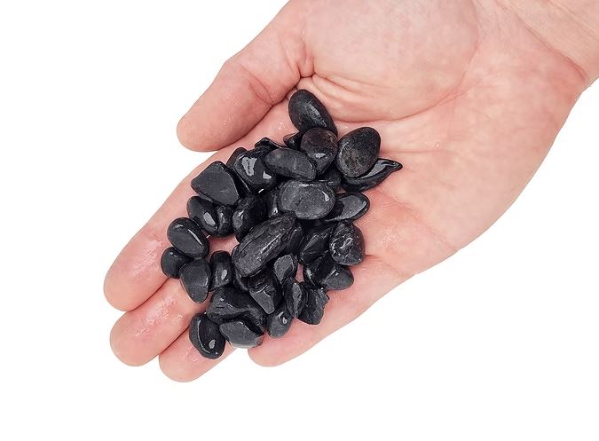 Wio Black Venom Gravel S 2 kg – Ghiaia Nera per Acquari e Terrari