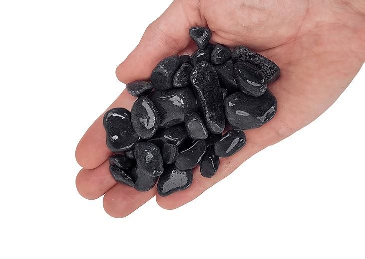 Wio Black Venom Gravel Mix 2 kg – Ghiaia Nera Naturale per Acquari e Terrari