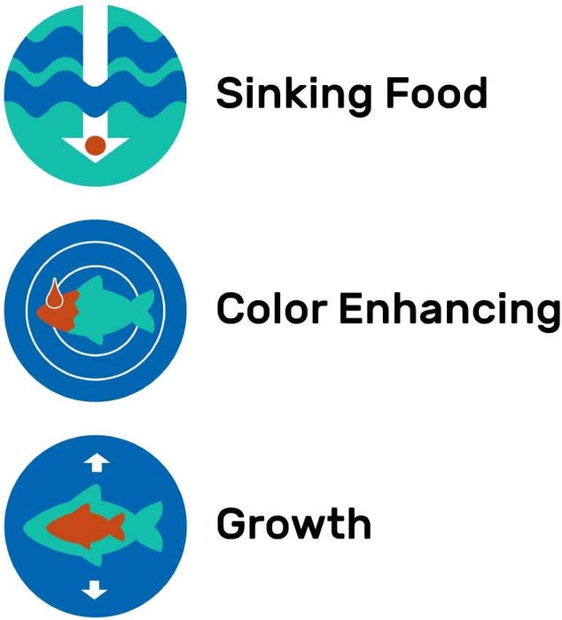Hikari Cichlid Gold Sinking Mini 100 g – Mangime Affondante Esaltatore del Colore per Ciclidi