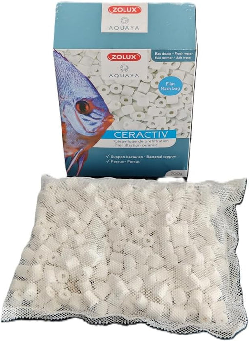 Zolux Ceractiv 1 L – Cannolicchi in Ceramica per Filtraggio Biologico Acquari