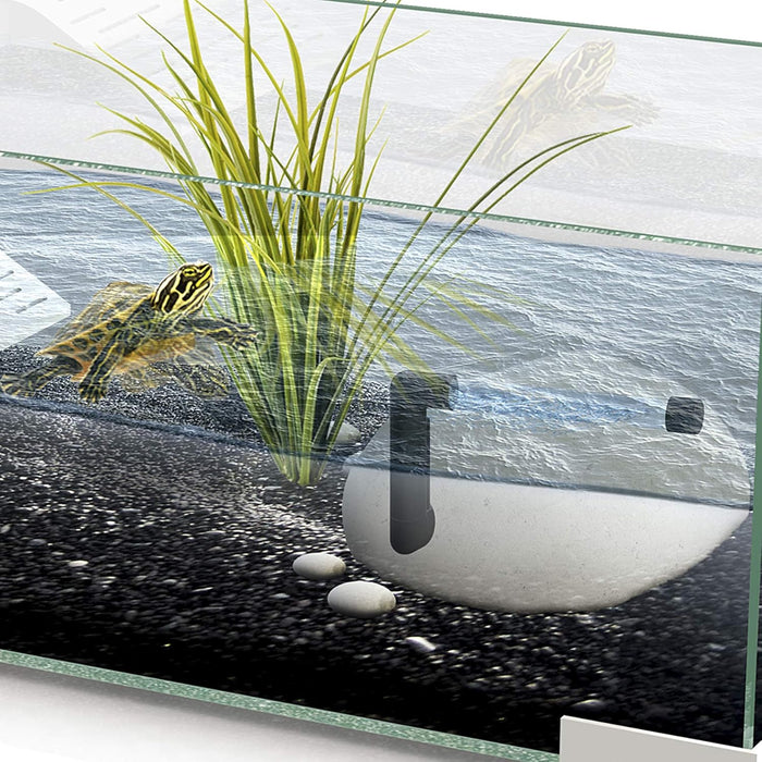 Ciano CF Stone 40 – Filtro Interno Mimetico a Forma di Roccia per Acquari fino a 40L