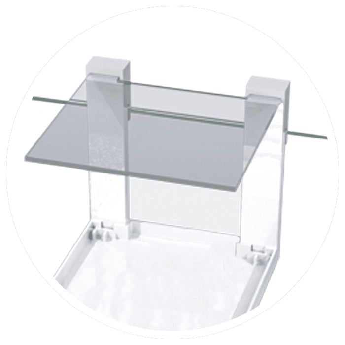 Ciano Tartarium 60 Cool – Tartarughiera in Vetro con Rampa Integrata