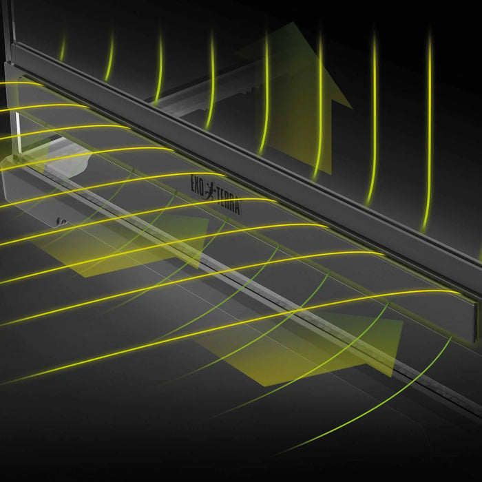 Exo Terra Pro Terrarium 45x45x60 – Terrario Naturale Avanzato Small Tall