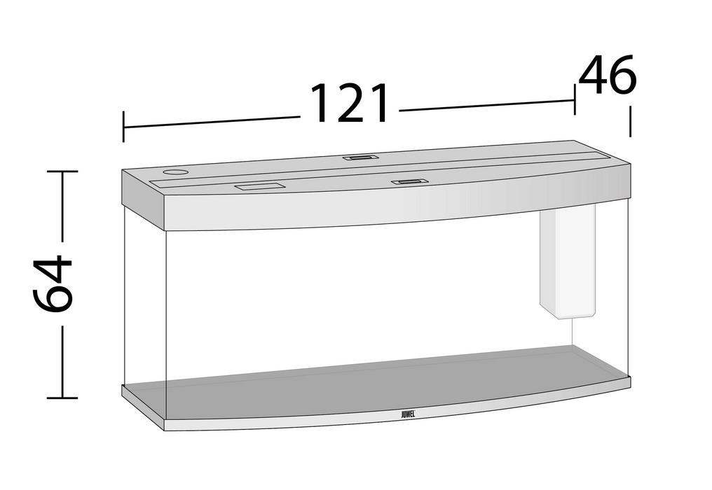 Juwel Vision 260 Light Wood