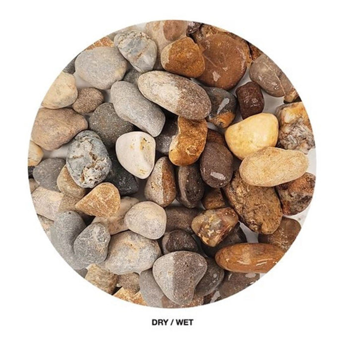 WIO Stream Gravel Mix 5 kg – Ciottoli Naturali 8–40 mm per Acquascaping