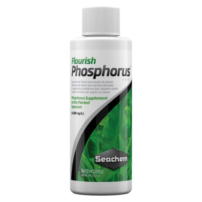 Seachem Flourish Phosphorus 100 ml – Integratore di Fosforo per Piante d’Acquario