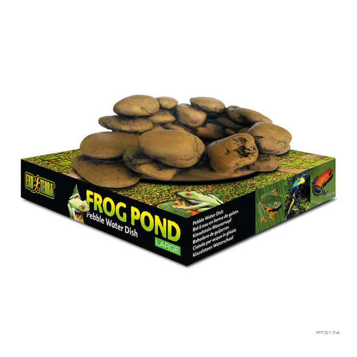 Exo Terra Frog Pond Large – Laghetto Naturale per Rane e Anfibi