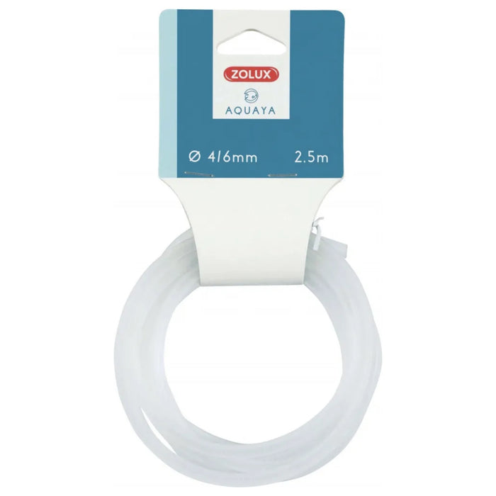 Zolux Tubo Aria in Silicone 2,5 m – Tubo Flessibile Anti-Piegatura per Aeratore Acquario