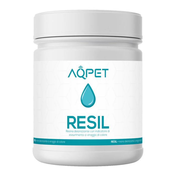 AQPET RESIL 1 Litro – Resina Deionizzante a Viraggio di Colore Premium