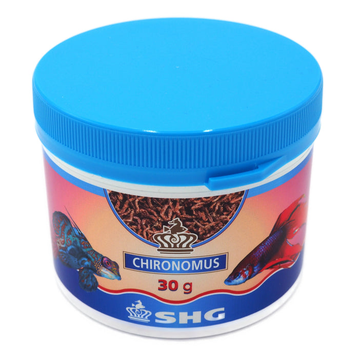 SHG Chironomus 30 gr – Larve di Chiroponomidi Liofilizzate ad Alta Proteina