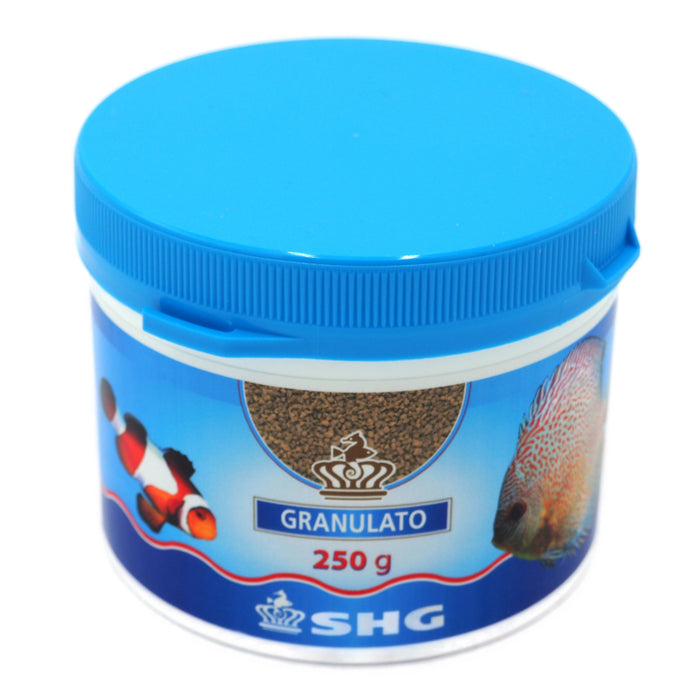 SHG Granulato 250 gr – Alimento Professionale per Pesci d'Acqua Dolce e Marina