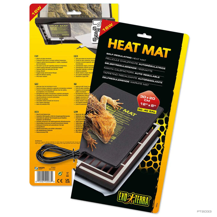 Exo Terra Heat Mat 16W – Tappetino riscaldante 30×20 cm