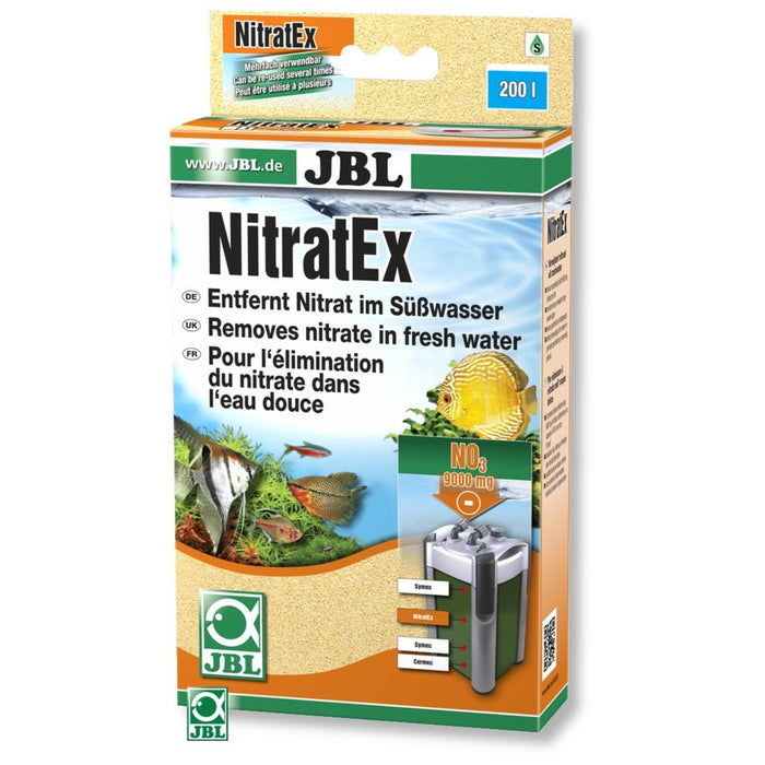 JBL NitratEx 250 ml – Resina Filtrante Rigenerabile Anti-Nitrati per Acquario Dolce