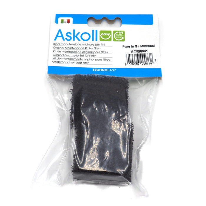 Askoll Pure in Filter Media Kit S - Kit Ricambio Originale per Filtro Pure IN S