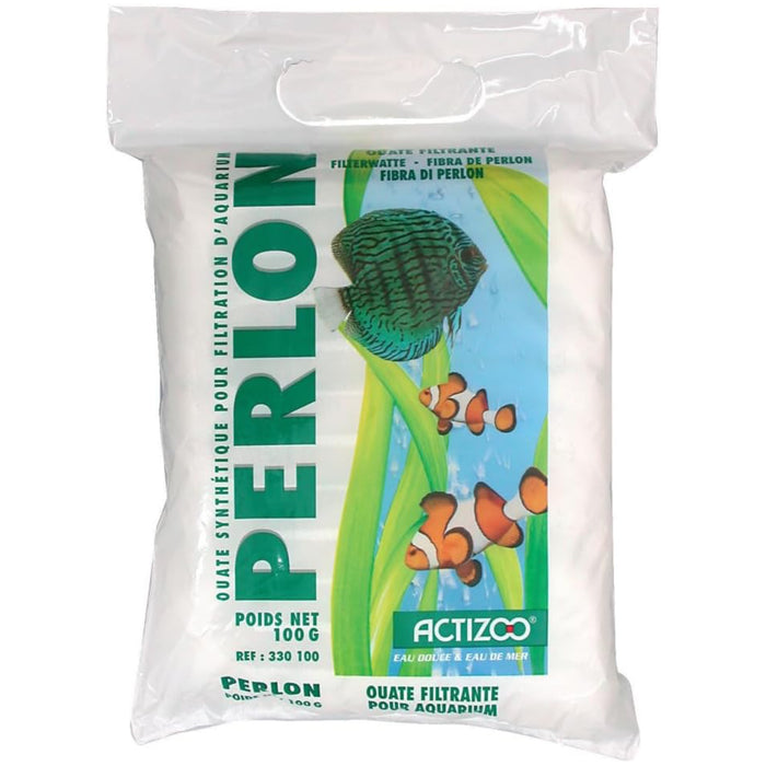 Lana Filtrante Zolux Perlon 100 g – Materiale Filtrante Meccanico per Acquario Dolce e Marino