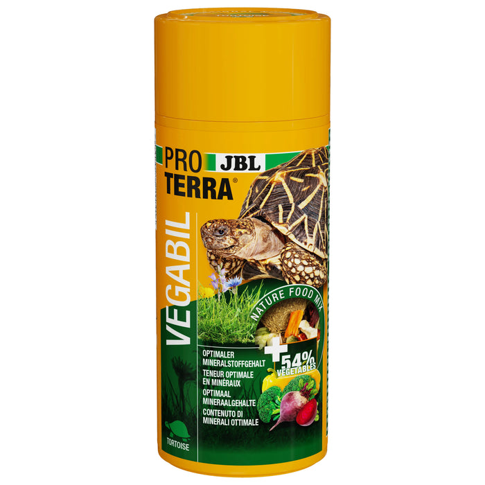 JBL ProTerra Vegabil 250 ml – Mangime con 54% Verdure per Tartarughe Terrestri