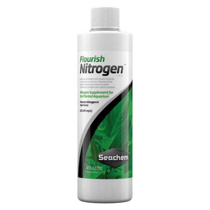 Seachem Flourish Nitrogen 250 ml – Integratore di Azoto ad Alta Resa per Piante d'Acquario