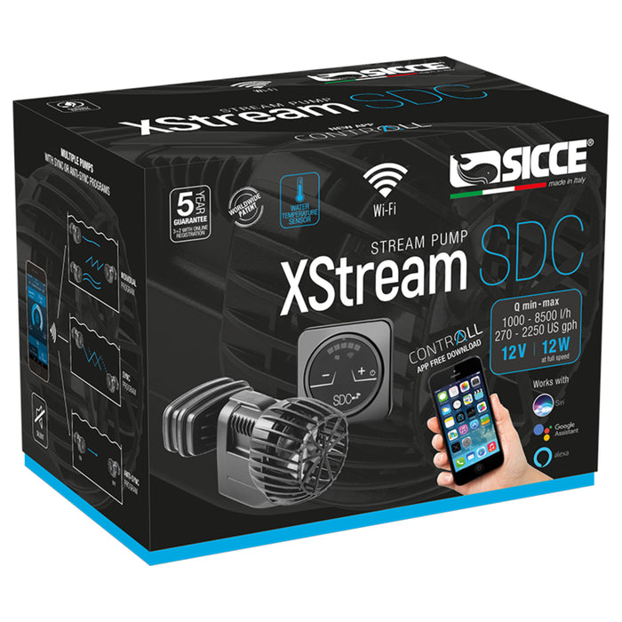 Sicce XStream SDC – Pompa di Movimento Elettronica Programmabile con App WiFi