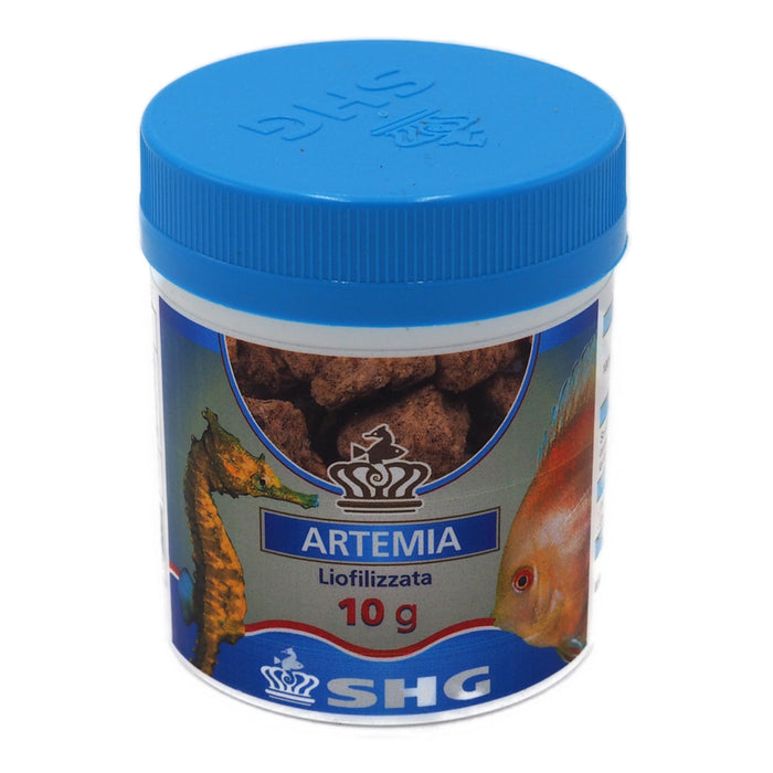 SHG Artemia Liofilizzata 10 g – Alimento naturale ad alto valore nutrizionale per pesci