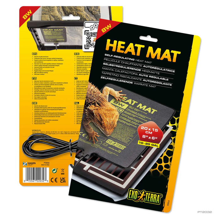 Exo Terra Heat Mat 8W – Tappetino riscaldante 20×15 cm