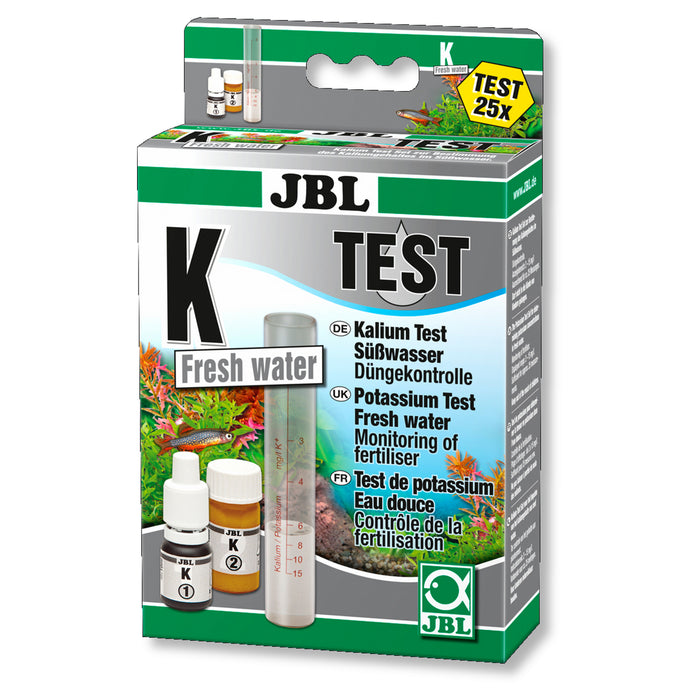 JBL ProAqua Test K – Test a Reagente di Precisione per il Potassio in Acquari Dolce