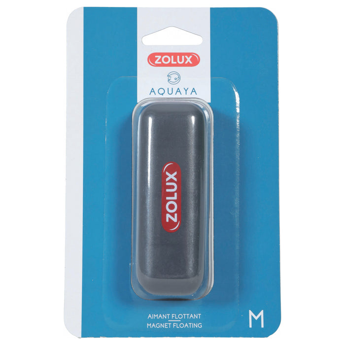 Zolux Magnete Galleggiante Aqya M – Pulitore Magnetico per Acquari (9,5 x 3,5 cm)