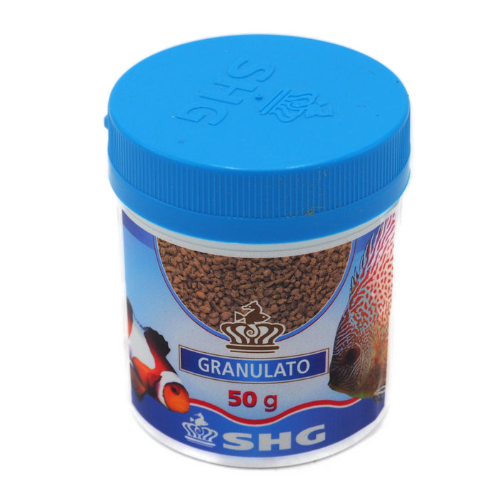 SHG Granulato 50 gr – Microgranuli nutrizionali per acqua dolce e marina