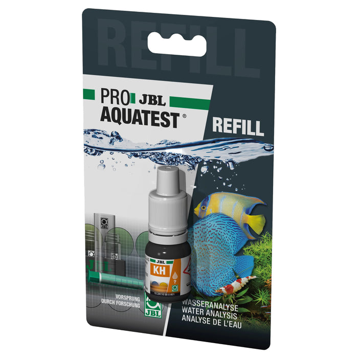 JBL PROAQUATEST KH Refill – Reagente di Ricarica per Test Durezza Carbonatica e Stabilità pH in Acquario Dolce, Marino e Laghetto