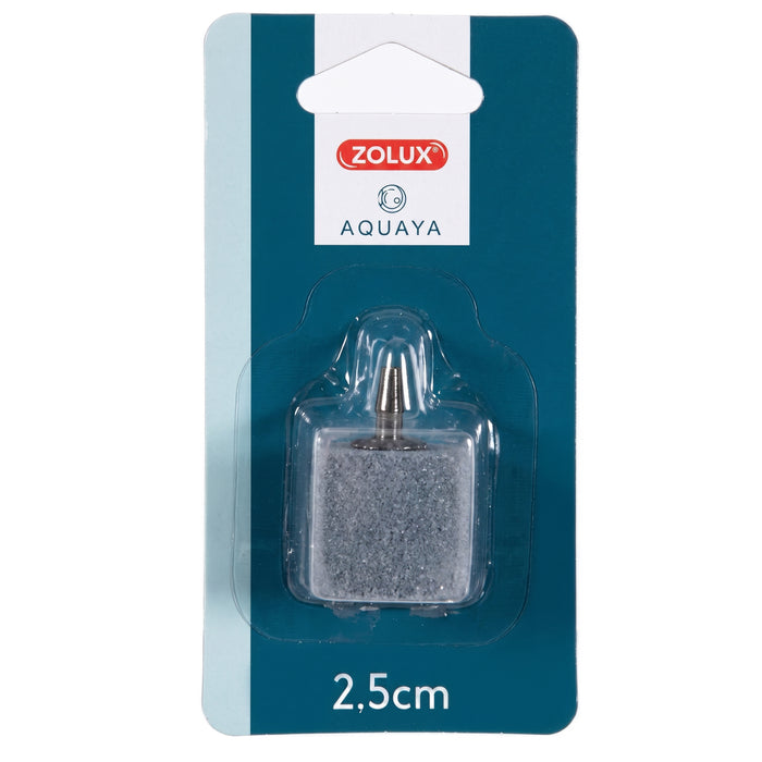 Zolux Diffusore a Cubo 2,5 cm – Pietra Porosa Cubica per Aeratore Acquario
