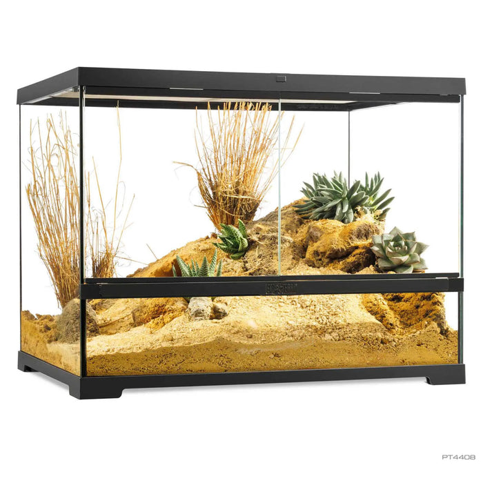Exo Terra Pro Terrarium 60x45x45 – Terrario professionale per rettili e anfibi