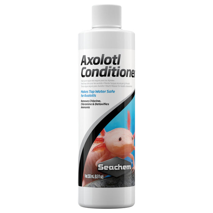 Seachem Axolotl Conditioner 250 ml – Biocondizionatore Concentrato e Disintossicante per Axolotl