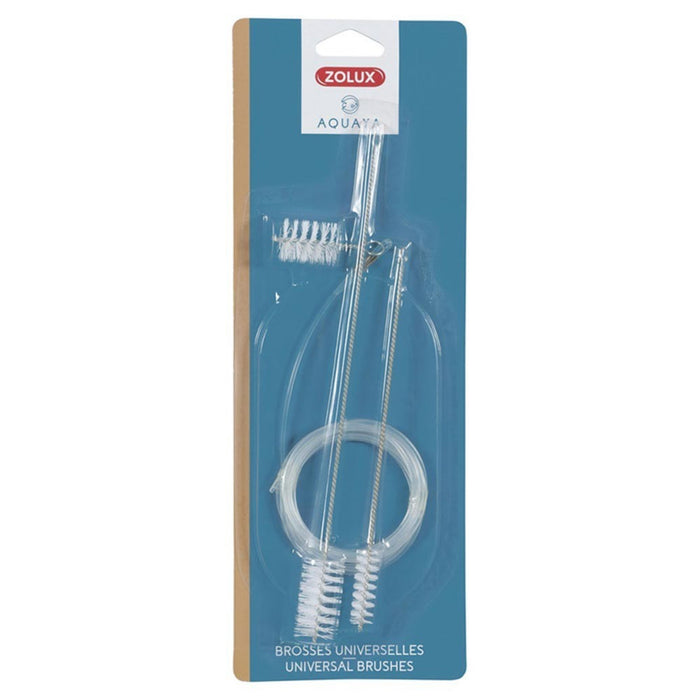Set 3 Scovolini Zolux per Pulizia Tubi Acquario – Spazzole per Tubi e Filtri