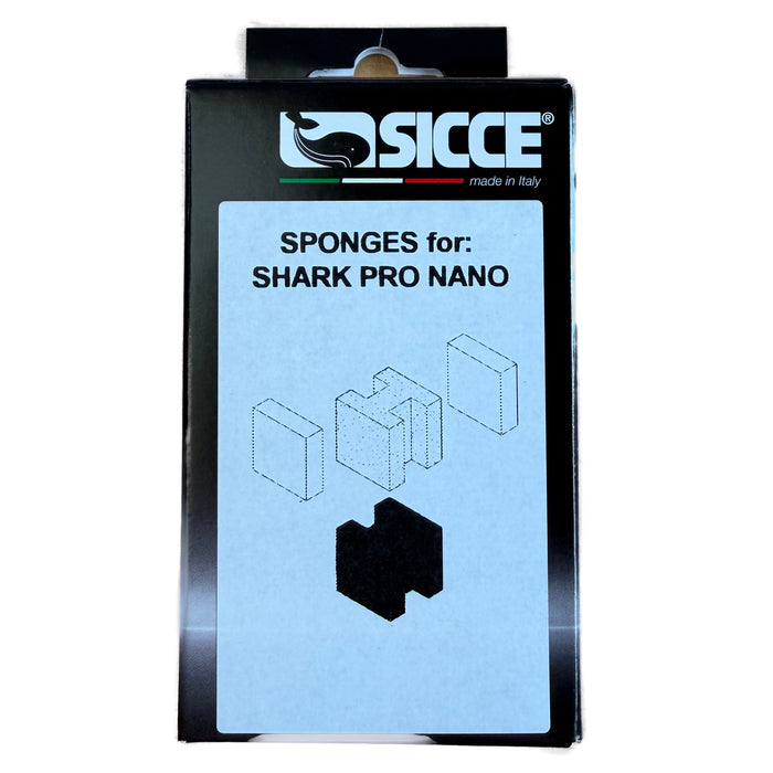 Sicce Shark Pro Nano Kit Spugne di Ricambio - Per Filtri Interni 250 e 320