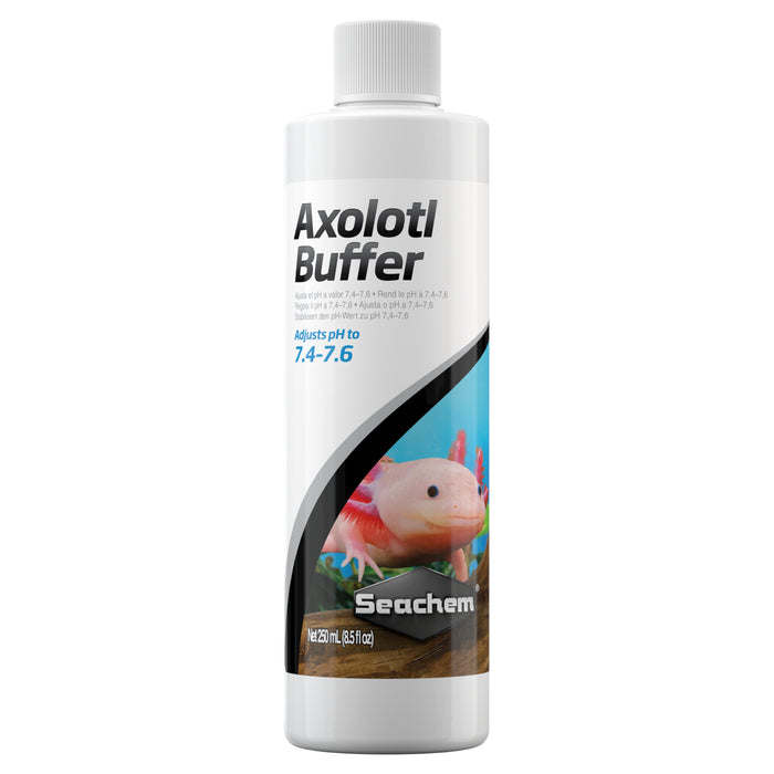 Seachem Axolotl Buffer 250 ml – Tampone pH 7.4–7.6 Specifico per Axolotl