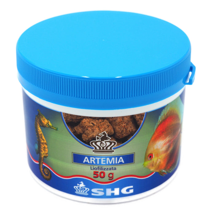 SHG Artemia Liofilizzata 50 gr – Alimento Naturale per Pesci e Avannotti
