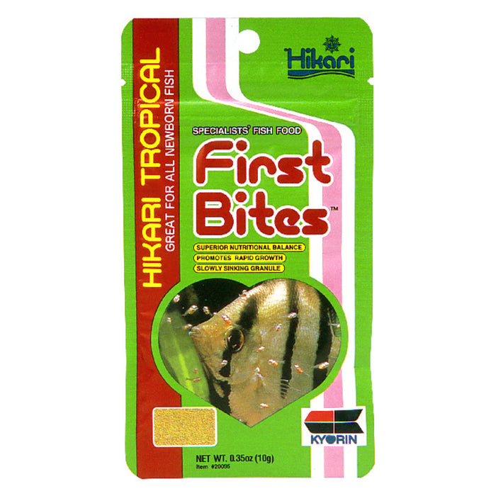 Hikari Tropical First Bites 10g - Mangime Professionale per Avannotti e Pesci Neonati