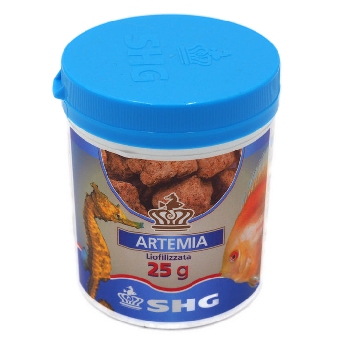 SHG Artemia Liofilizzata 25 g – Alimento naturale ad alto valore nutrizionale per pesci