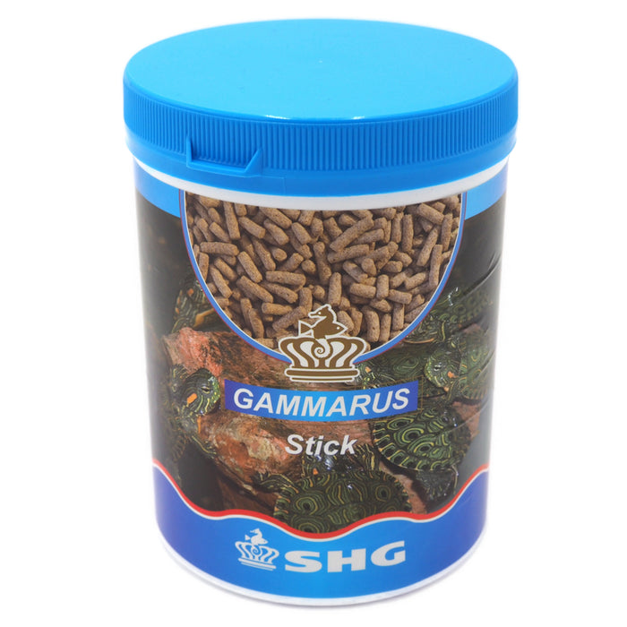 SHG Gammarus Stick 400 g – Mangime per Tartarughe Acquatiche e Grandi Pesci